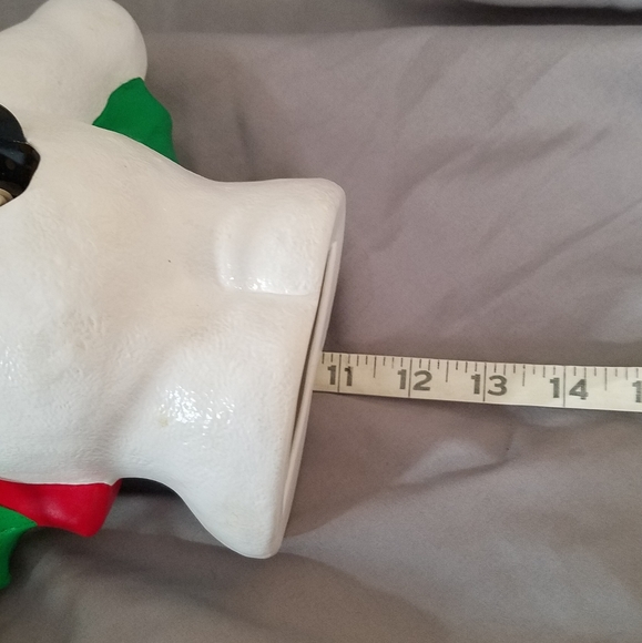 Vintage 1990's Light Up "Noel" Snowman | Handmade - Picture 13 of 14